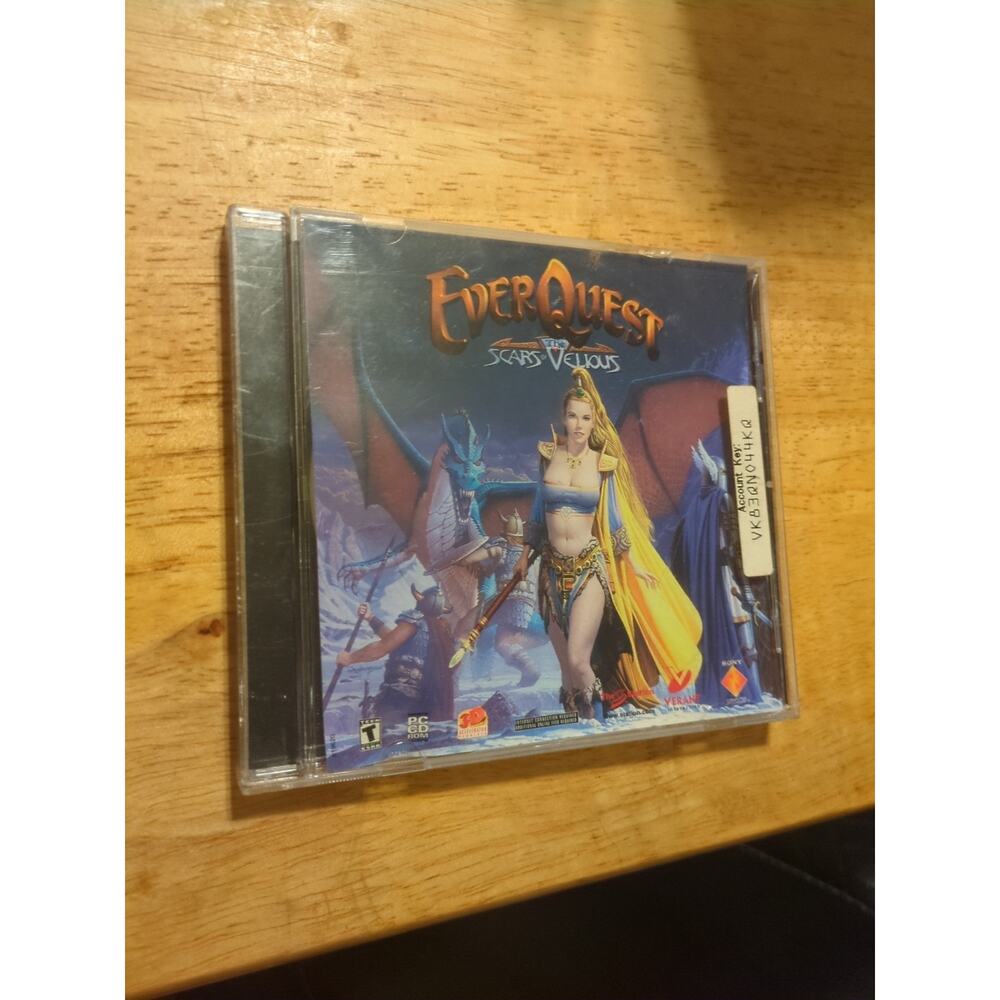 Everquest: Scars Of Velious-PC CD ROM-Sony-Rated T-tested, working